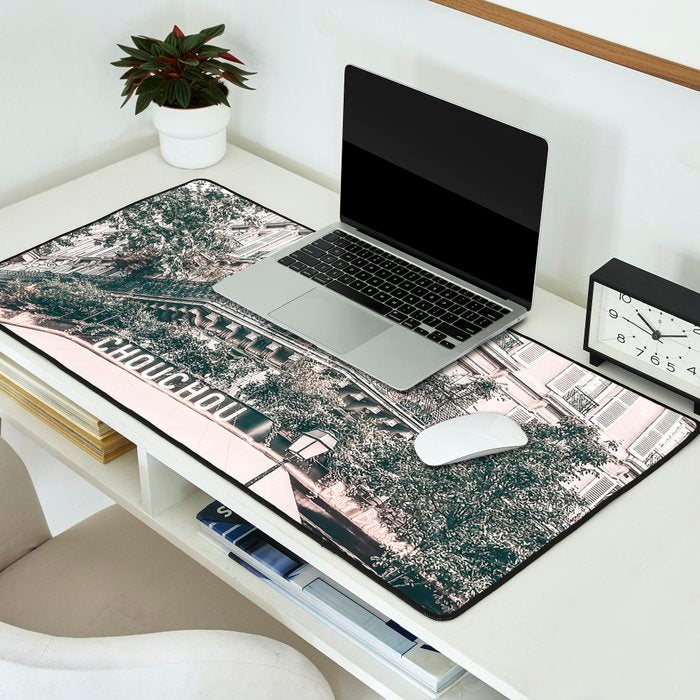 Paris City Poster Desk Mat Gallery Image 2