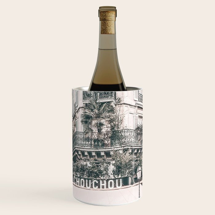 Paris City Poster Wine Chiller Gallery Image 1