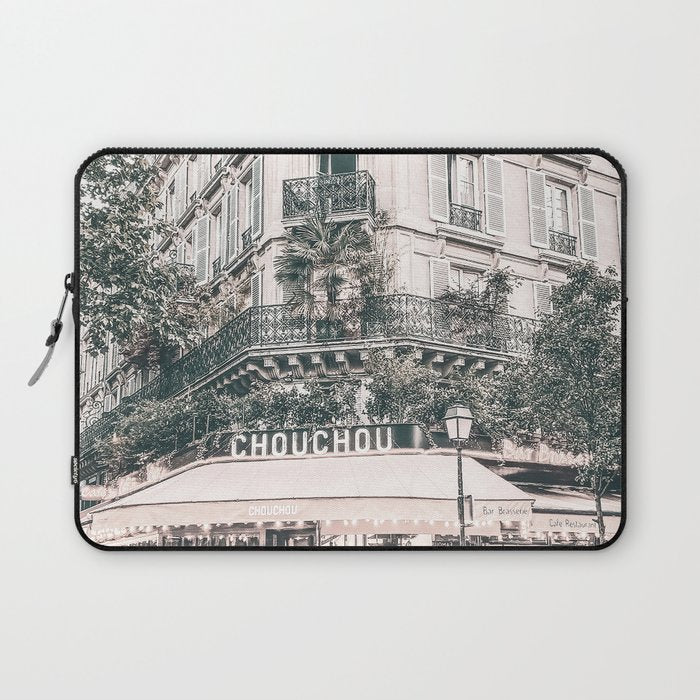 Paris City Poster Laptop Sleeve
