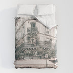 Paris City Poster Duvet Cover Gallery Image 6