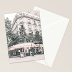 Paris City Poster Stationery Card Gallery Image 2