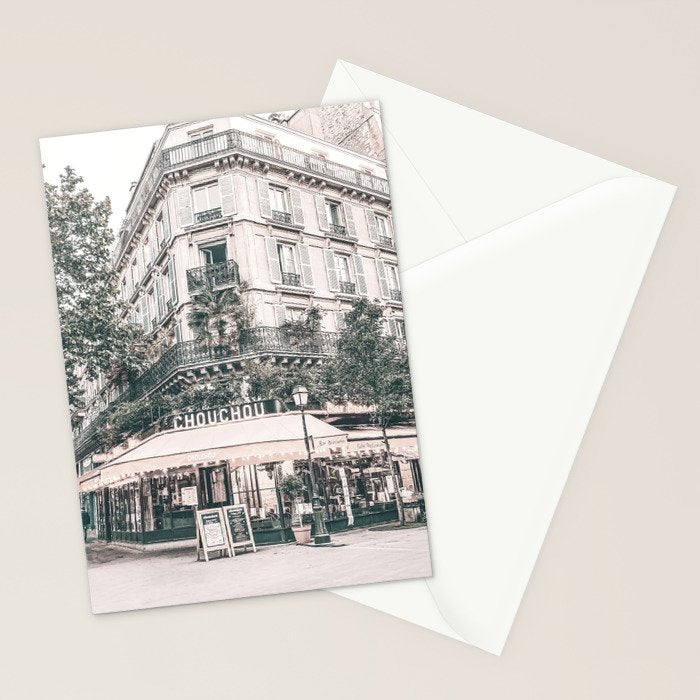Paris City Poster Stationery Card Gallery Image 2