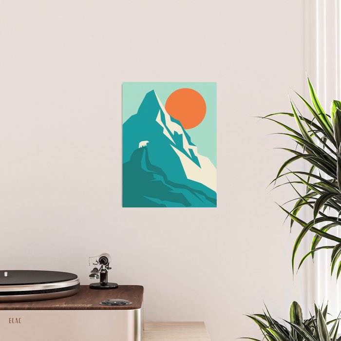 As the sun rises over the peak Poster Gallery Image 2
