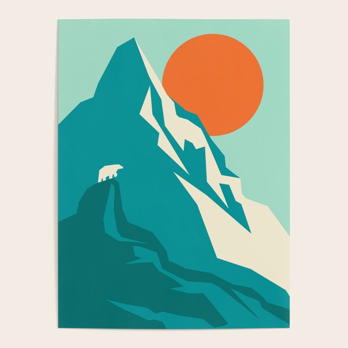 As the sun rises over the peak Poster Gallery Image 4