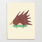 Hedgehog in hair raising speed Notebook Gallery Image 4