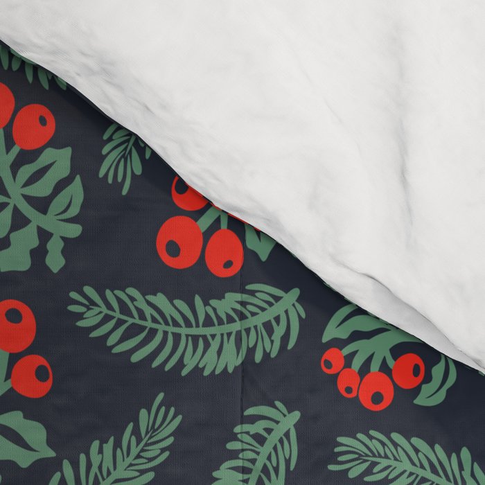 Christmas Greenery Comforter Gallery Image 4