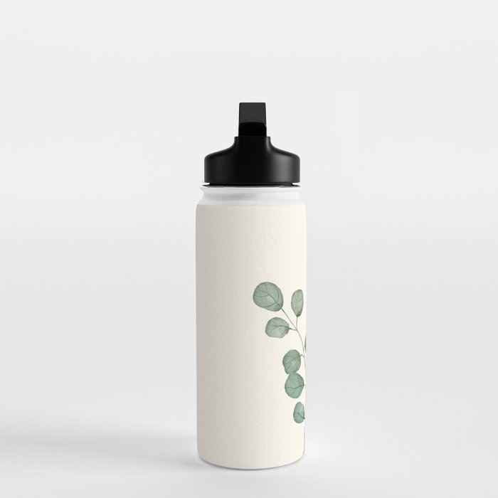Watercolor Eucalyptus Water Bottle Gallery Image 3