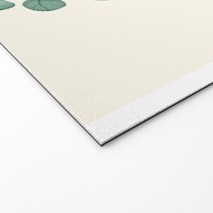 Watercolor Eucalyptus Welcome Mat Gallery Image 2