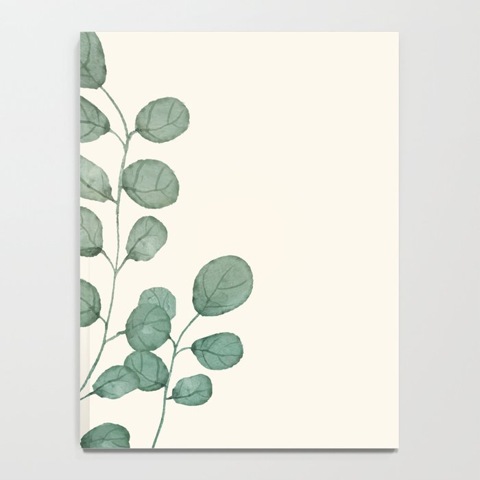 Watercolor Eucalyptus Notebook Gallery Image 4
