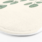 Watercolor Eucalyptus Bath Mat Gallery Image 3