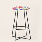 Cephalopod - pastel Stool Gallery Image 1