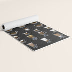 Coffee Types Chart Yoga Mat Gallery Image 2