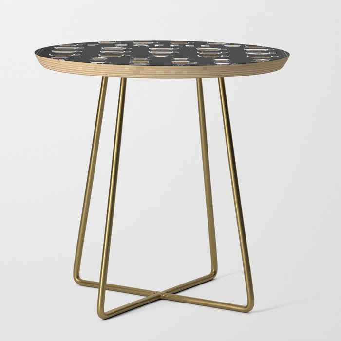 Coffee Types Chart Side Table Gallery Image 1
