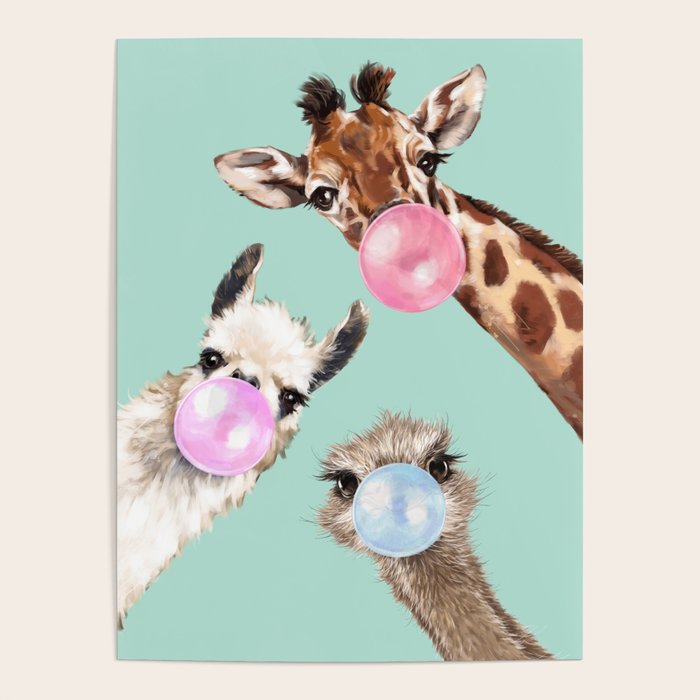 Bubble Gum Gang in Green Poster Gallery Image 1