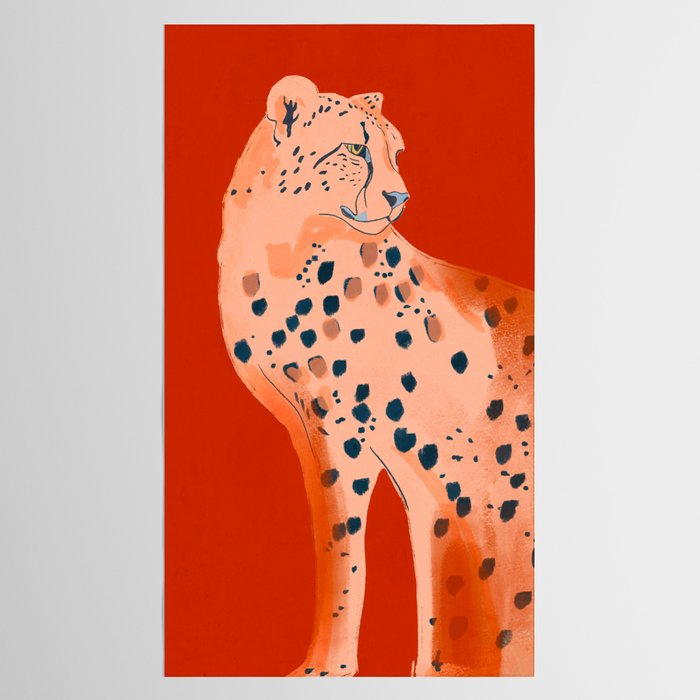 Cheetah 17 Tablecloth Gallery Image 2