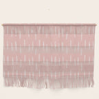 Boho Raindrops Pink Wall Hanging Gallery Image 1