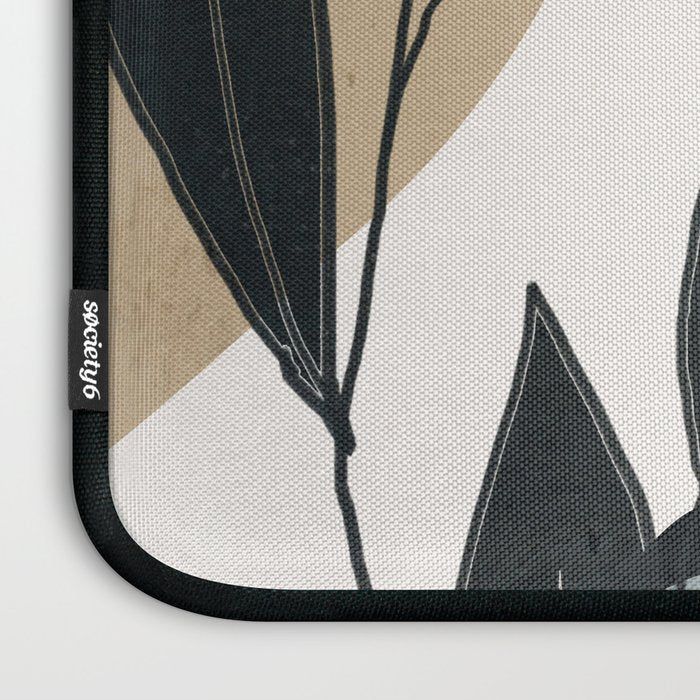 Abstract Art Tropical Leaves 5 Laptop Sleeve Gallery Image 3