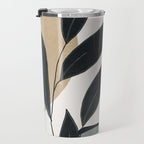 Abstract Art Tropical Leaves 5 Travel Mug Gallery Image 3