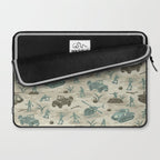 Little Green Toy Soldiers Laptop Sleeve Gallery Image 2