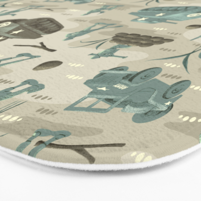 Little Green Toy Soldiers Bath Mat Gallery Image 3