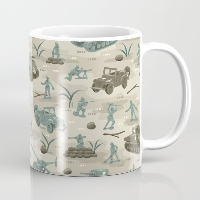 Little Green Toy Soldiers Coffee Mug Gallery Image 1