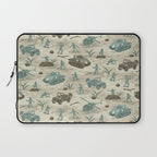 Little Green Toy Soldiers Laptop Sleeve Gallery Image 1