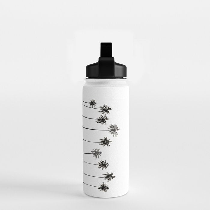 Palm Reflections II Water Bottle Gallery Image 2