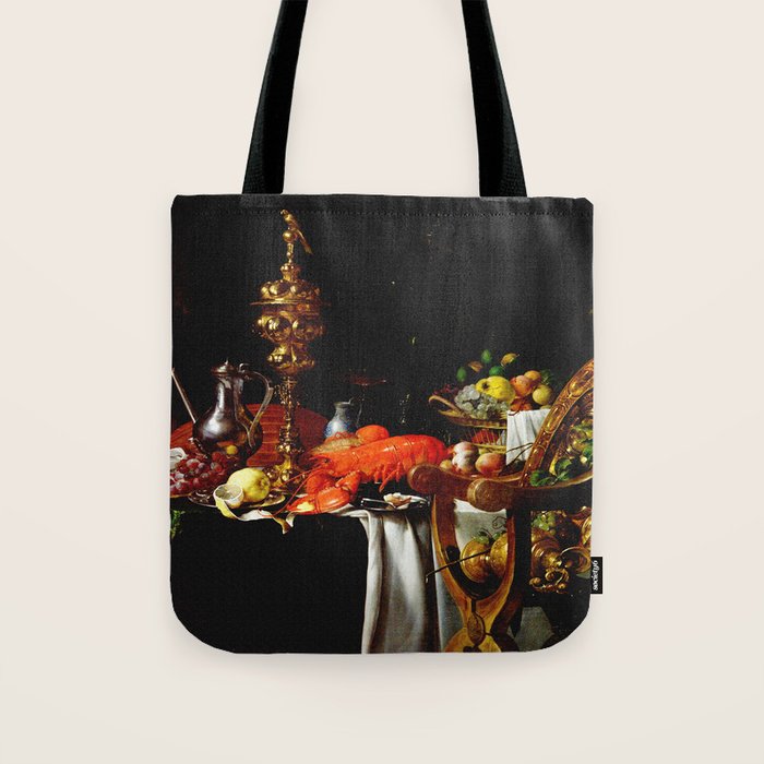 Jan Davidsz. de Heem Still Life With Lobster & Lemon Tote Bag Gallery Image 1