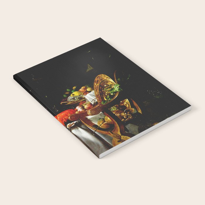 Jan Davidsz. de Heem Still Life With Lobster & Lemon Notebook Gallery Image 2
