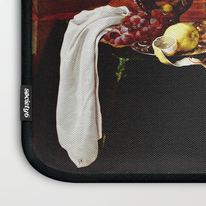 Jan Davidsz. de Heem Still Life With Lobster & Lemon Laptop Sleeve Gallery Image 3