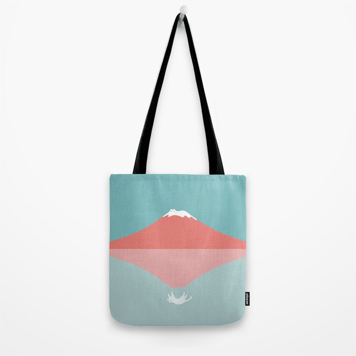Cat Landscape 194: Reflection Tote Bag Gallery Image 2