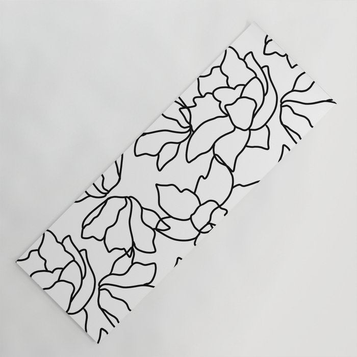 Isla #illustration #drawing Yoga Mat Gallery Image 1