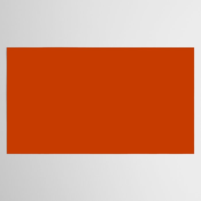 Rusty Burnt Orange Solid Rich Rust Colour Tablecloth Gallery Image 2