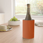 Rusty Burnt Orange Solid Rich Rust Colour Wine Chiller Gallery Image 4