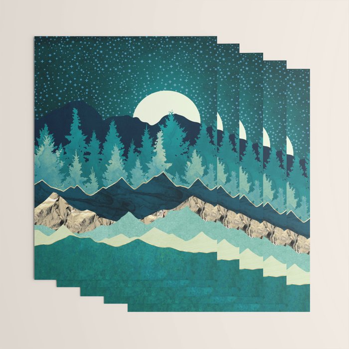 Sage Forest Wrapping Paper Gallery Image 3