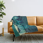 Sage Forest Throw Blanket Gallery Image 1