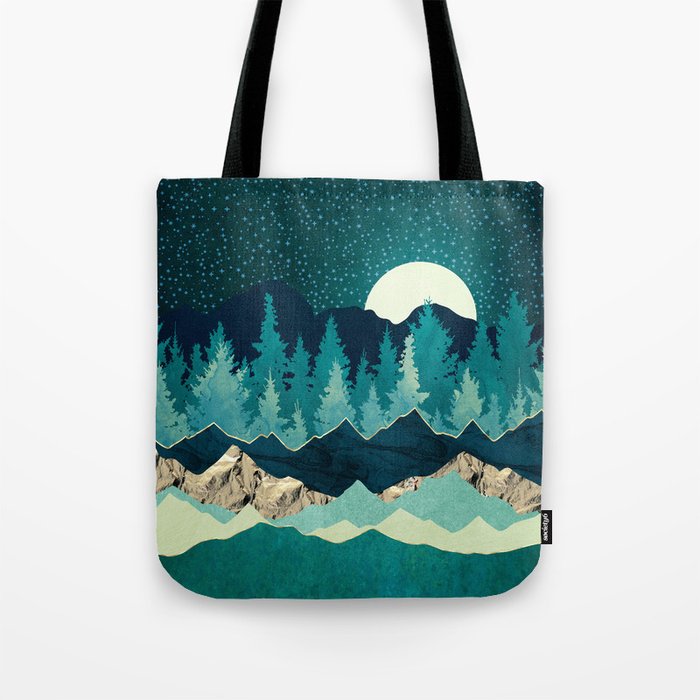 Sage Forest Tote Bag Gallery Image 1