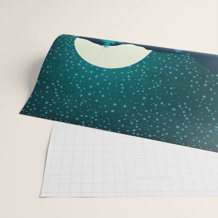 Sage Forest Wrapping Paper Gallery Image 2