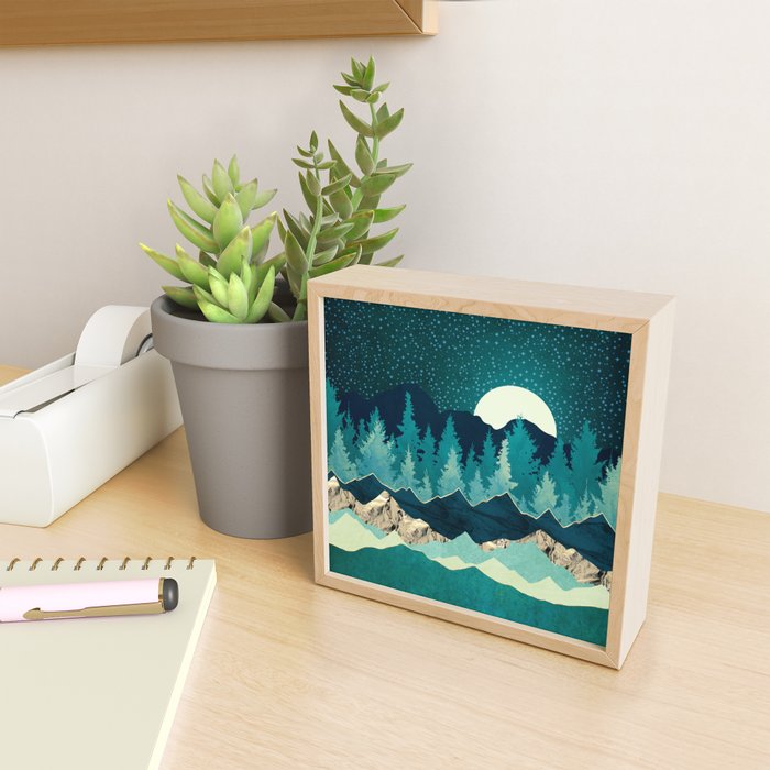 Sage Forest Mini Art Print Gallery Image 2