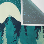 Sage Forest Wall Tapestry Gallery Image 3