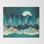 Sage Forest Throw Blanket Gallery Image 2