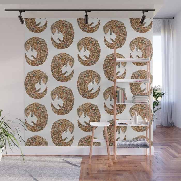 Pangolin Wall Mural Gallery Image 1