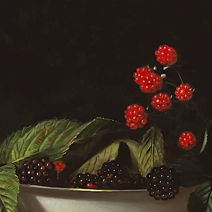 Blackberries - Raphaelle Peale - c.1813 Oil Paintig Coffee Mug Gallery Image 2