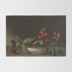 Blackberries - Raphaelle Peale - c.1813 Oil Paintig Rug Gallery Image 2
