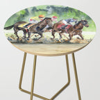 Horse Racing 2 Side Table Gallery Image 2