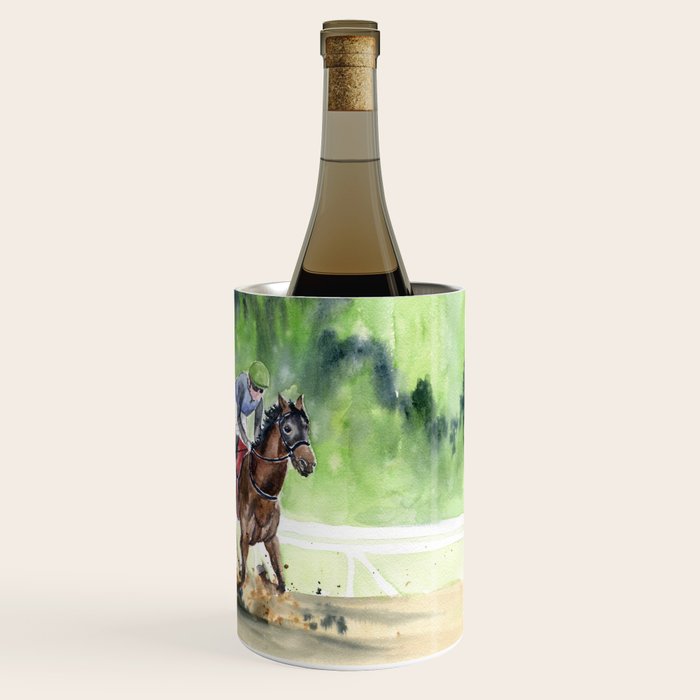 Horse Racing 2 Wine Chiller Gallery Image 3