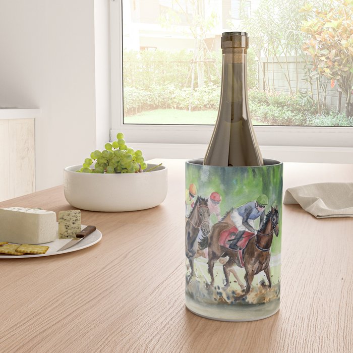Horse Racing 2 Wine Chiller Gallery Image 4