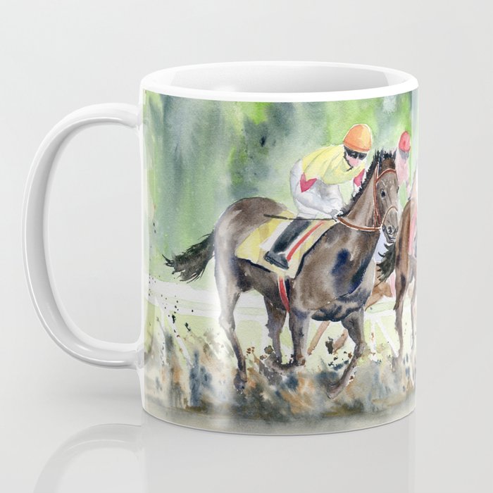 Horse Racing 2 Coffee Mug Gallery Image 3