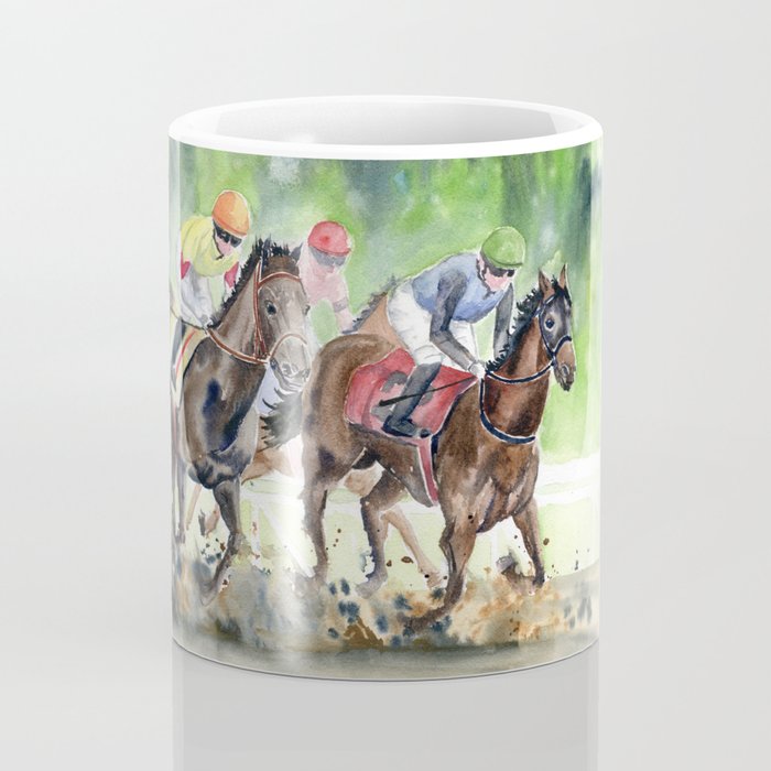 Horse Racing 2 Coffee Mug Gallery Image 4
