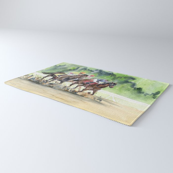 Horse Racing 2 Rug Gallery Image 3
